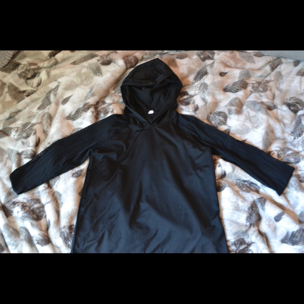 Hooded Ideology Black Shirt (Kids)
